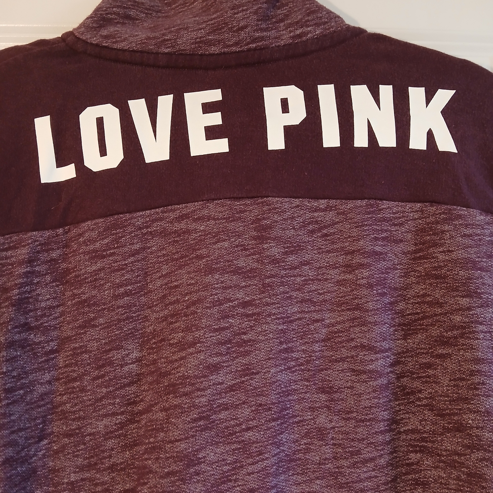 PINK Victoria's Secret Quarter Zip Sweater - Picture 6 of 6